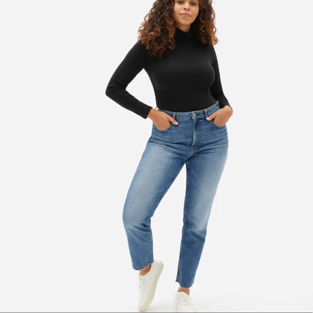 Everlane Curvy Cheeky Crop Jean